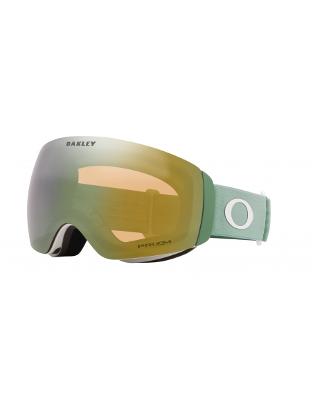Gogle narciarskie Oakley Flight Deck M Matte Jade/Prizm Sage Gold Iridium