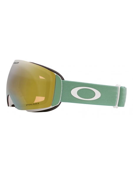 Gogle narciarskie Oakley Flight Deck M Matte Jade/Prizm Sage Gold Iridium