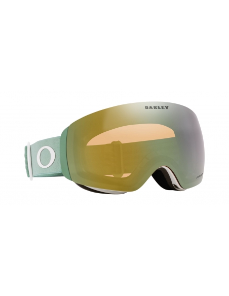 Gogle narciarskie Oakley Flight Deck M Matte Jade/Prizm Sage Gold Iridium
