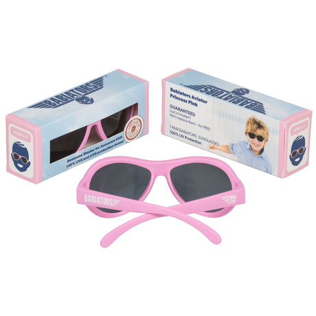 Okulary przeciwsłoneczne dla dzieci Babiators Original Aviator Princess Pink