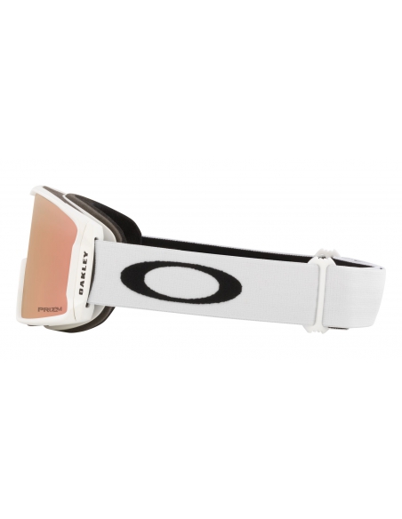 Gogle narciarskie Oakley Line Miner M Matte White/Prizm Rose Gold Iridium