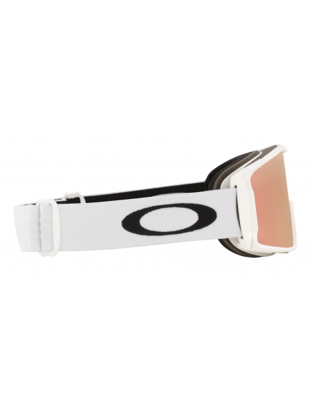 Gogle narciarskie Oakley Line Miner M Matte White/Prizm Rose Gold Iridium