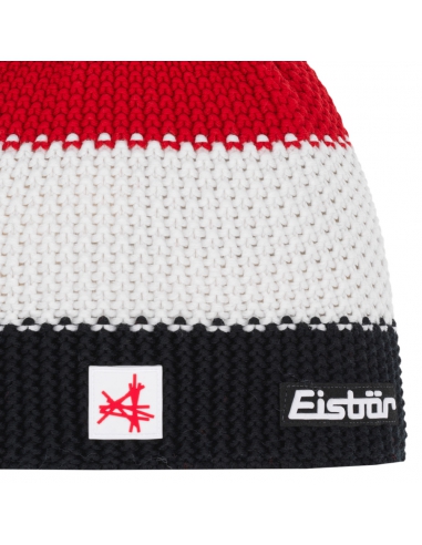 Czapka z pomponem Eisbar STAR POMPON SA 330 Black-White-Ketchup