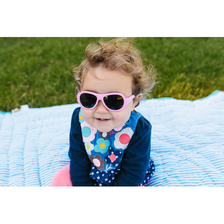 Okulary przeciwsłoneczne dla dzieci Babiators Original Aviator Princess Pink