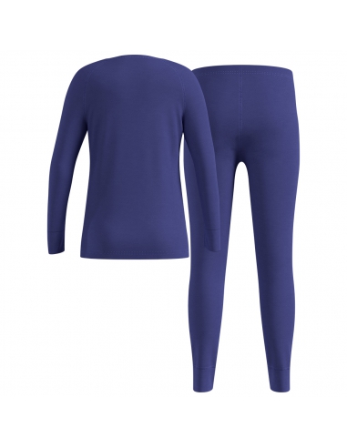 Bielizna termoaktywna dla dzieci (koszulka + getry) Odlo Merino 200 Kids Skipper Blue