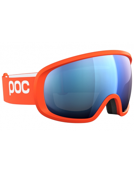 Gogle narciarskie POC FOVEA Zink Orange/Partly Sunny Blue