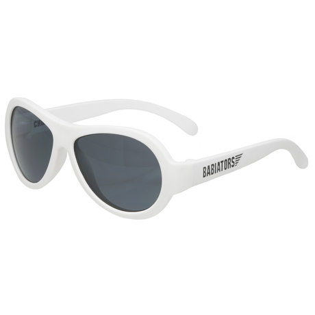 Okulary przeciwsłoneczne dla dzieci Babiators Original Aviator Wicked White