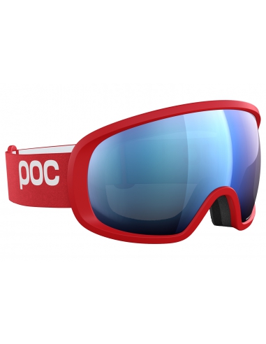 Gogle narciarskie POC FOVEA Prismane Red/Partly Sunny Blue