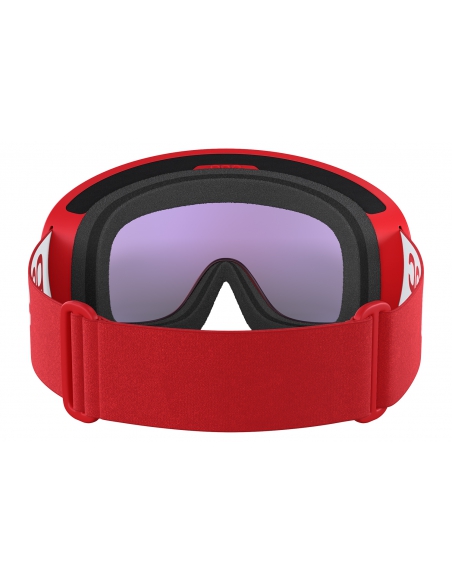 Gogle narciarskie POC FOVEA Prismane Red/Partly Sunny Blue