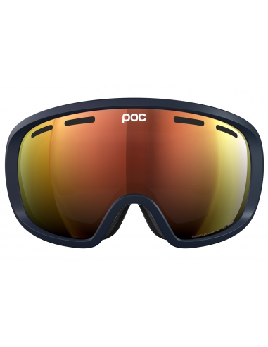 Gogle narciarskie POC FOVEA Apatite Navy/Partly Sunny Orange