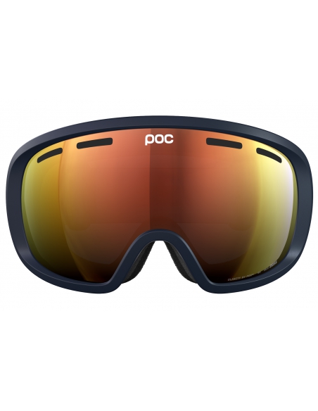 Gogle narciarskie POC FOVEA Apatite Navy/Partly Sunny Orange