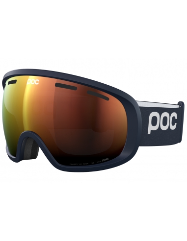 Gogle narciarskie POC FOVEA Apatite Navy/Partly Sunny Orange