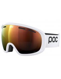 Gogle narciarskie POC FOVEA Hydrogen White/Partly Sunny Orange