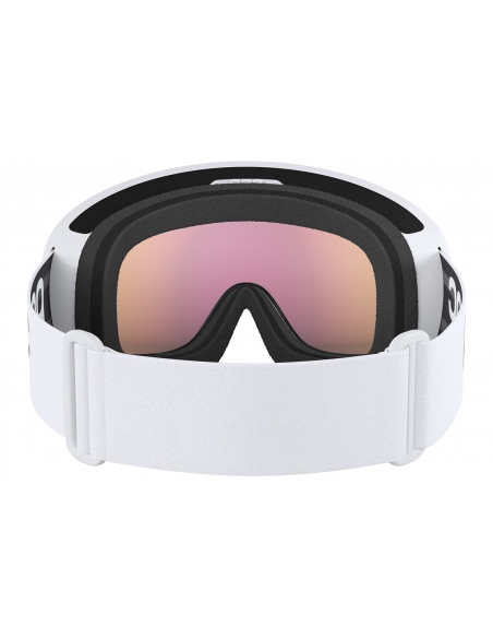 Gogle narciarskie POC FOVEA Hydrogen White/Partly Sunny Orange