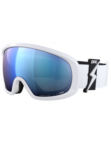 Gogle narciarskie POC FOVEA MID Blixten White/Clarity Highly Intense/Partly Sunny Blue