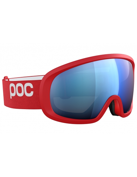 Gogle narciarskie POC FOVEA MID Prismane Red/Partly Sunny Blue