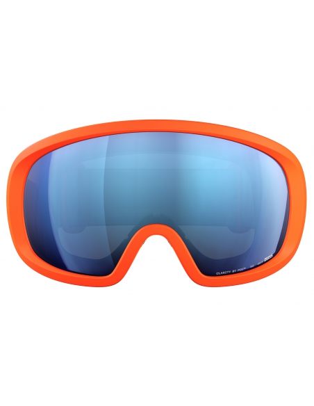 Gogle narciarskie POC FOVEA MID Zink Orange/Partly Sunny Blue