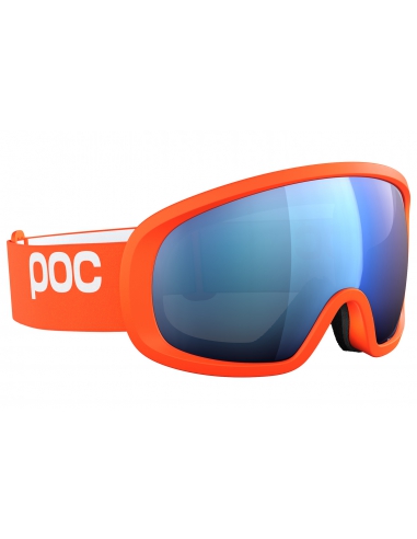 Gogle narciarskie POC FOVEA MID Zink Orange/Partly Sunny Blue
