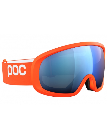 Gogle narciarskie POC FOVEA MID Zink Orange/Partly Sunny Blue