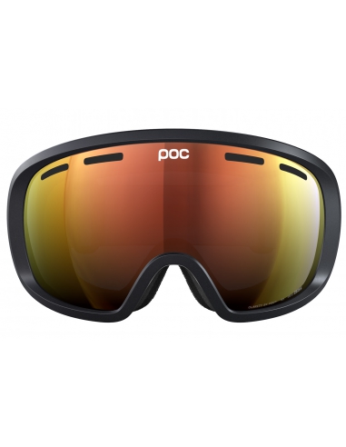 Gogle narciarskie POC FOVEA Uranium Black/Partly Sunny Orange