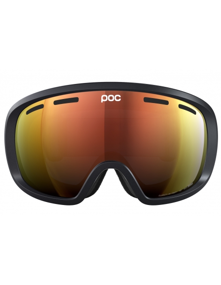 Gogle narciarskie POC FOVEA Uranium Black/Partly Sunny Orange