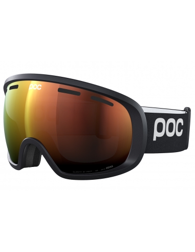 Gogle narciarskie POC FOVEA Uranium Black/Partly Sunny Orange