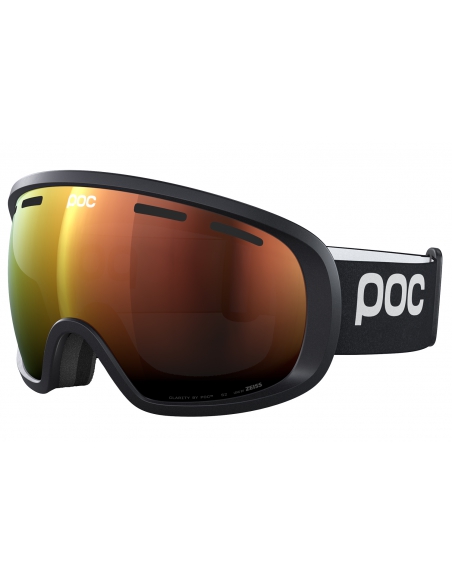 Gogle narciarskie POC FOVEA Uranium Black/Partly Sunny Orange