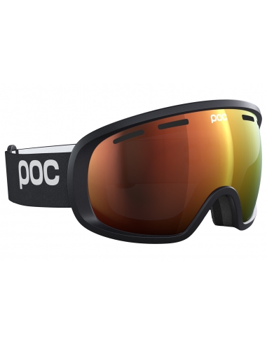 Gogle narciarskie POC FOVEA Uranium Black/Partly Sunny Orange