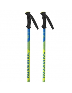 Kije narciarskie Rossignol (regulowane 70-105 cm) Telescopic Junior Blue/Yellow
