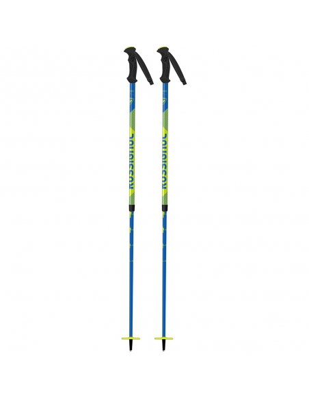 Kije narciarskie Rossignol (regulowane 70-105 cm) Telescopic Junior Blue/Yellow