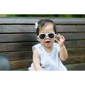 Okulary przeciwsłoneczne dla dzieci Babiators Original Aviator Wicked White