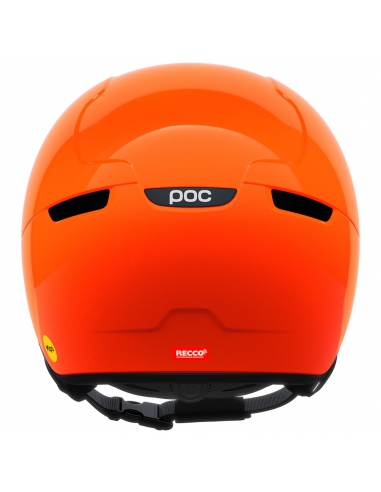 Kask narciarski z szybą POC POCito OBEX VISOR MIPS Fluorescent Orange
