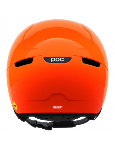 Kask narciarski z szybą POC POCito OBEX VISOR MIPS Fluorescent Orange