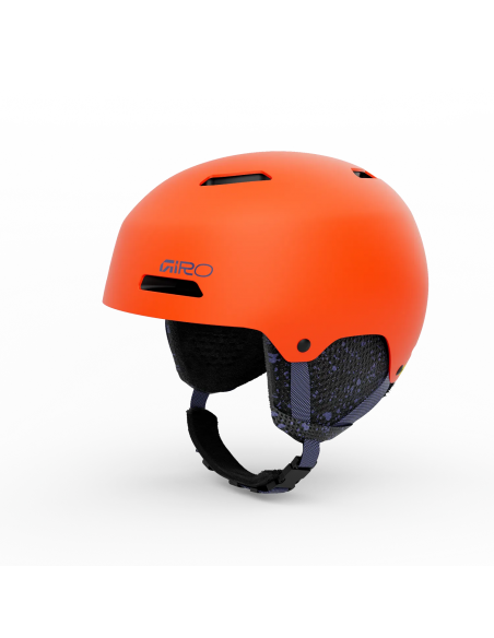 Kask narciarski GIRO Crue MIPS Youth Matte Orange