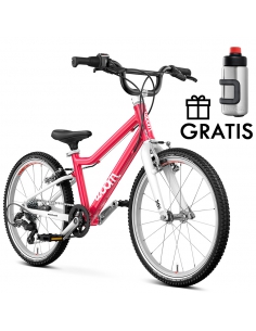 Rower dziecięcy woom 4 GO hot pink (20") różowy malinowy...