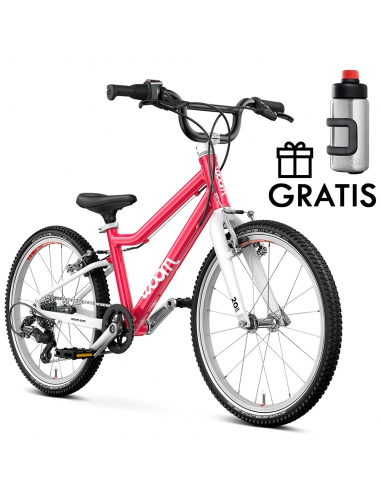 Rower dziecięcy woom 4 GO hot pink (20") różowy...