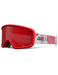 Gogle narciarskie Giro Stomp Junior Red Fence / Amber Scarlet