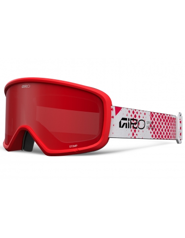 Gogle narciarskie Giro Stomp Junior Red Fence / Amber Scarlet