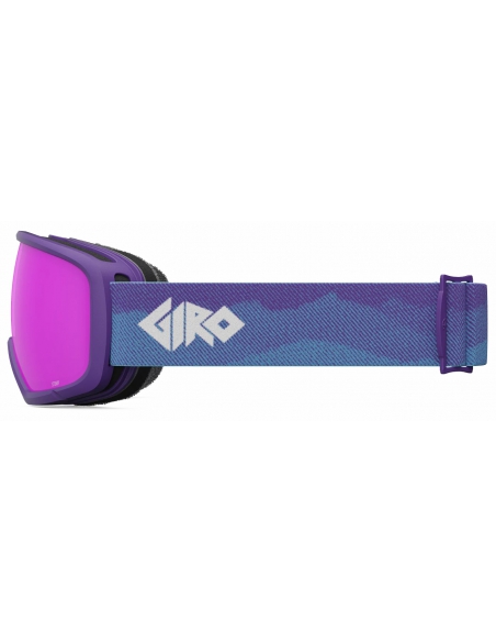 Gogle narciarskie Giro Stomp Junior Purple Linticular / Amber Pink