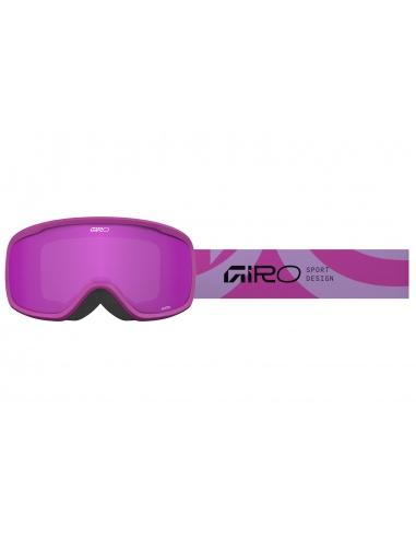Gogle narciarskie Giro Buster Junior Pink Flow / Amber Pink