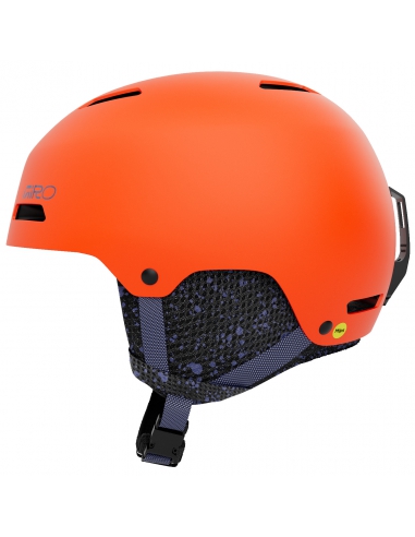 Kask narciarski GIRO Crue MIPS Junior Orange Mat