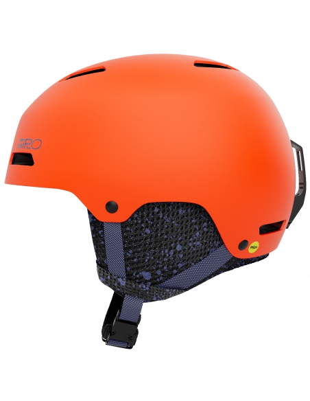 Kask narciarski GIRO Crue MIPS Junior Orange Mat