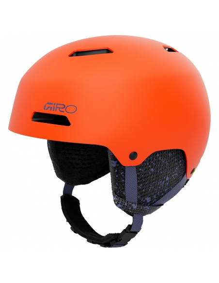Kask narciarski GIRO Crue MIPS Junior Orange Mat