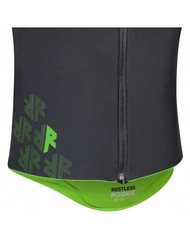 Kamizelka ochraniacz narciarski pleców i tułowia "żółw" Komperdell Ballistic FlexFit Pro Junior Black/Neon-Green