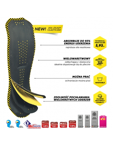 Kamizelka ochraniacz narciarski pleców i...