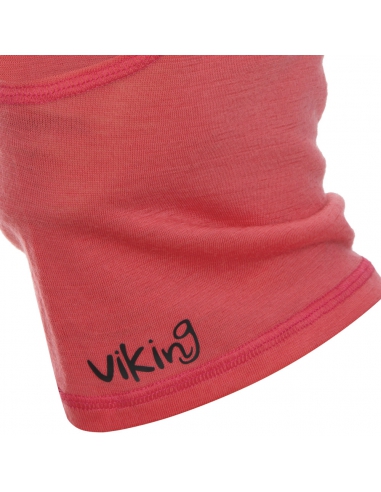 Kominiarka narciarska Viking Merino Sentinel Junior Pink