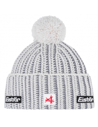 Czapka Eisbar Ronda Pompon SA 100 White-Grey