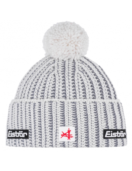 Czapka Eisbar Ronda Pompon SA 100 White-Grey