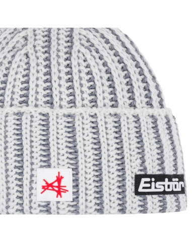 Czapka Eisbar Ronda Pompon SA 100 White-Grey