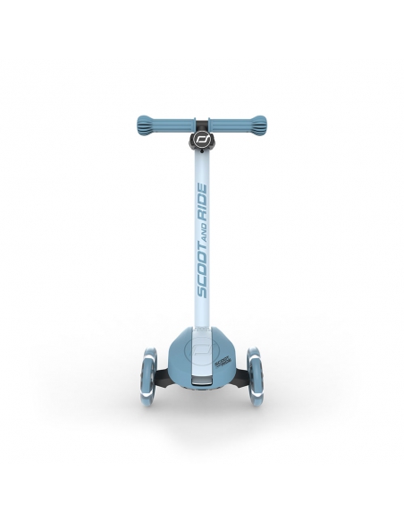 Hulajnoga Scoot&Ride Highwaykick 3S LED z systemem sterowania 2w1 Steel + pasek do noszenia GRATIS